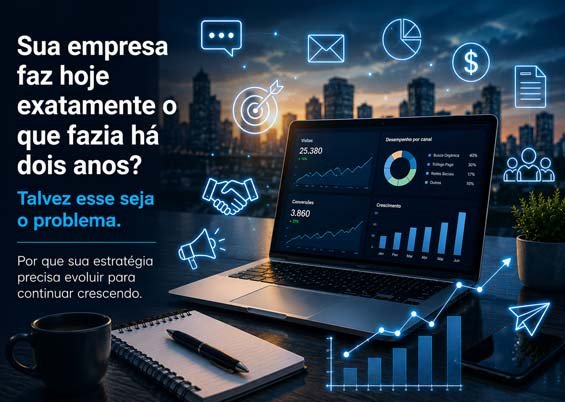 Sua empresa faz hoje exatamente o que fazia há dois anos? Talvez esse seja o problema.